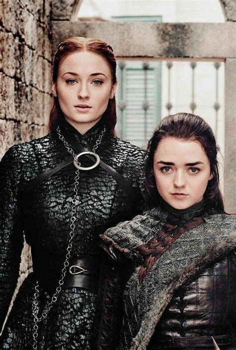 sansa arya stark|arya and sansa alumni.